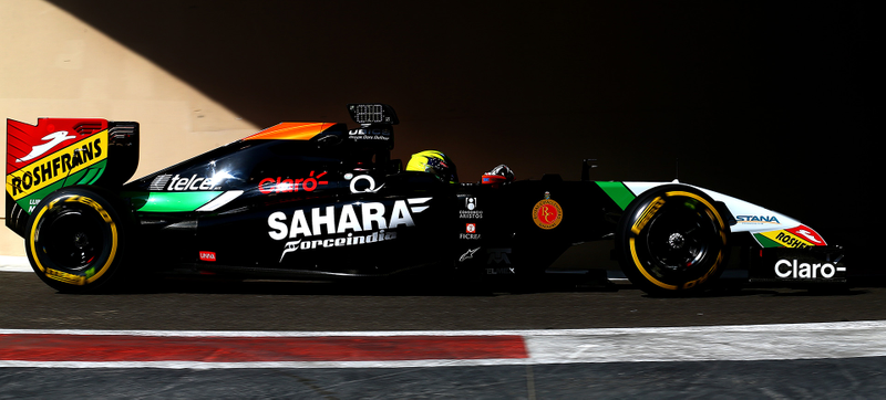 Illustration for article titled Here's Hamilton's Dad's 'Info Wing' In Action On A Force India